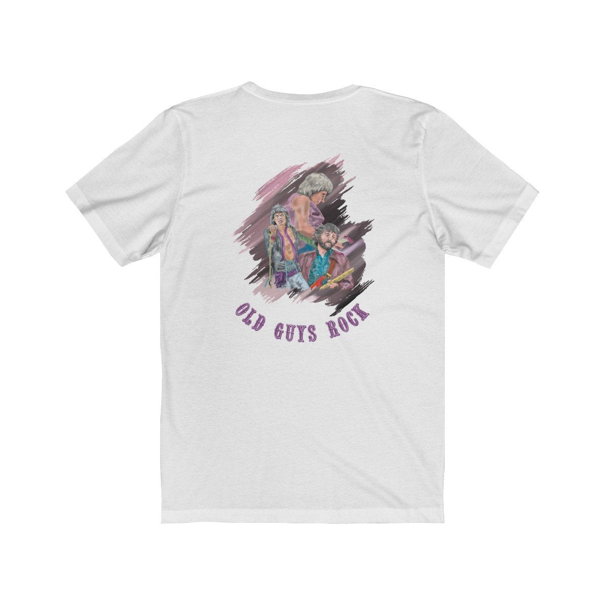 Copy of "Old Guys Rock" Jersey Short Sleeve Tee