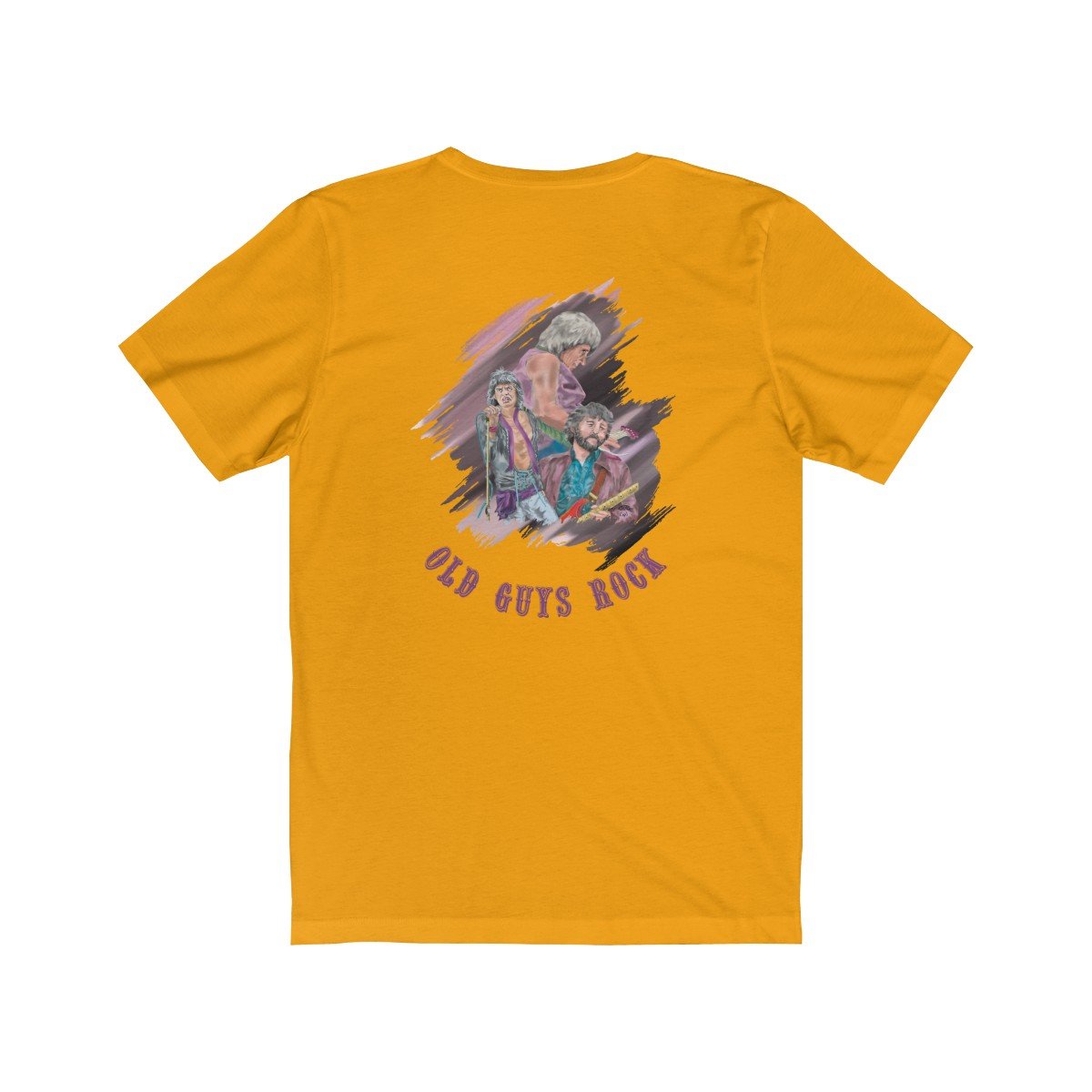 Copy of "Old Guys Rock" Jersey Short Sleeve Tee