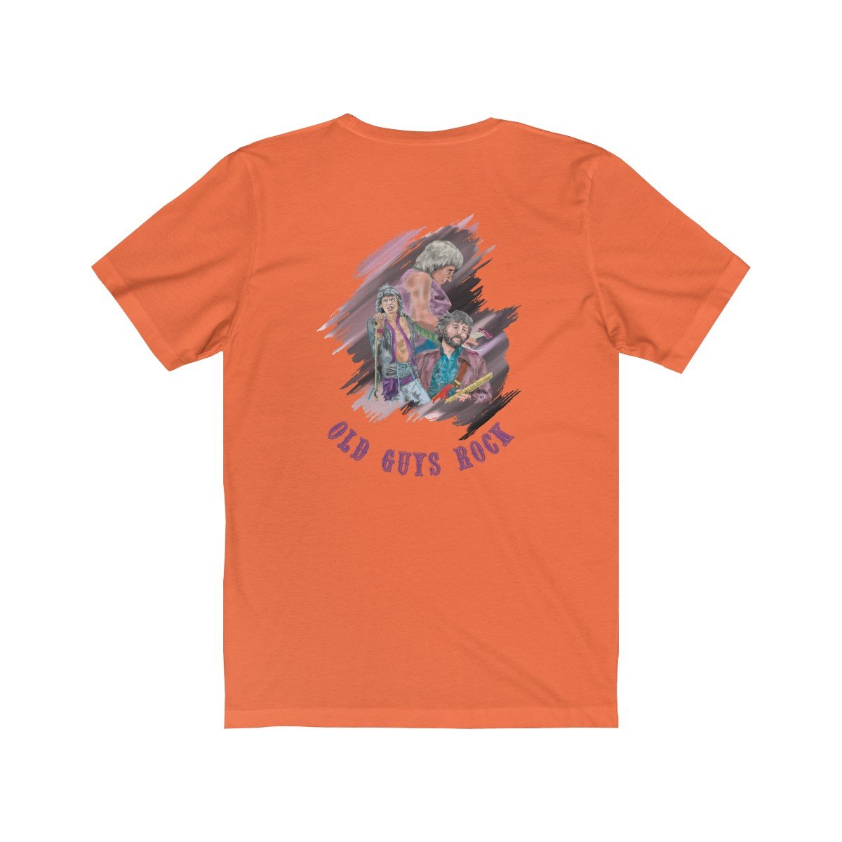 Copy of "Old Guys Rock" Jersey Short Sleeve Tee