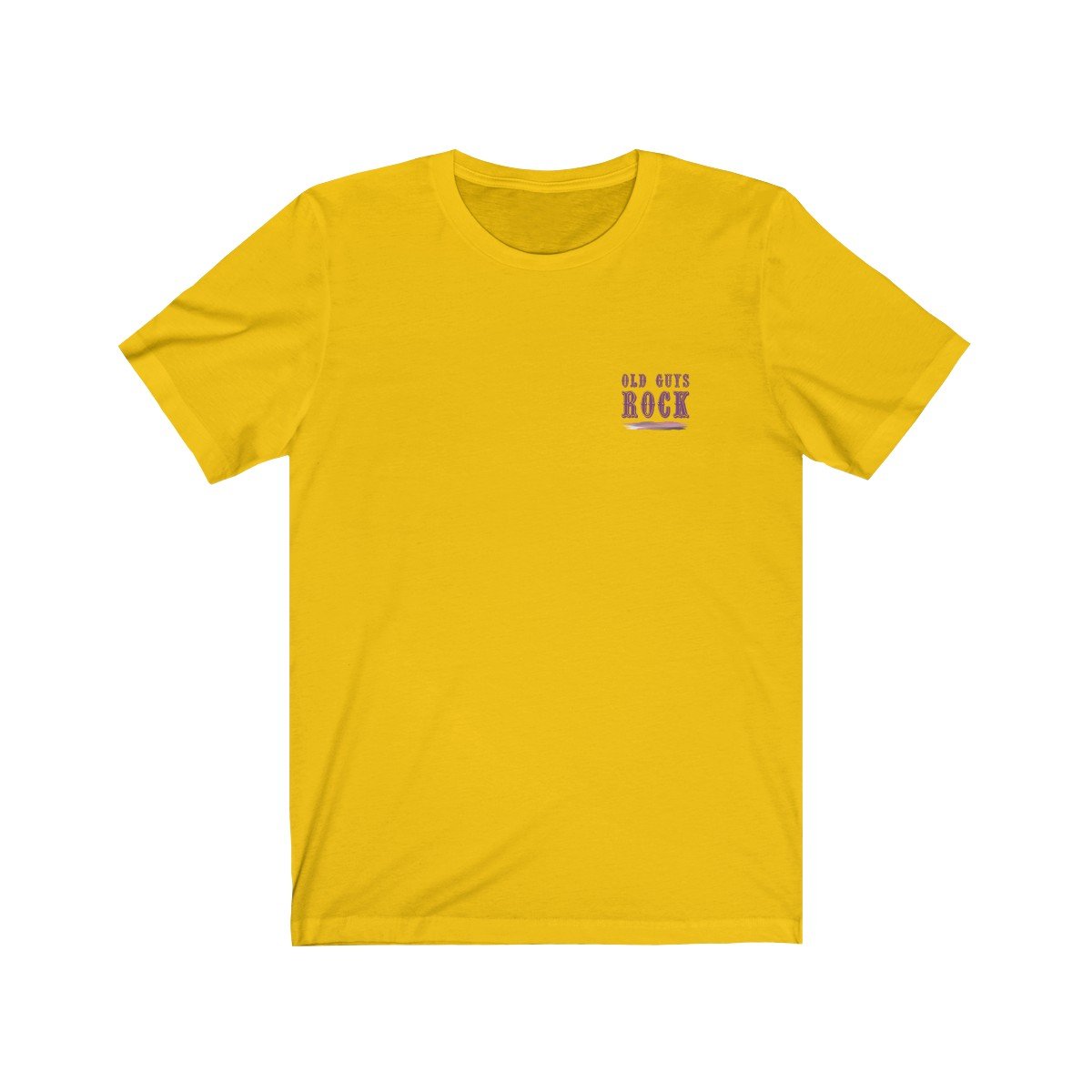 Copy of "Old Guys Rock" Jersey Short Sleeve Tee