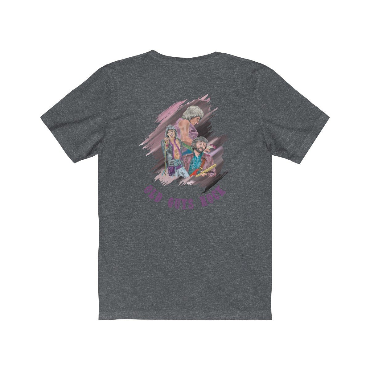 Copy of "Old Guys Rock" Jersey Short Sleeve Tee