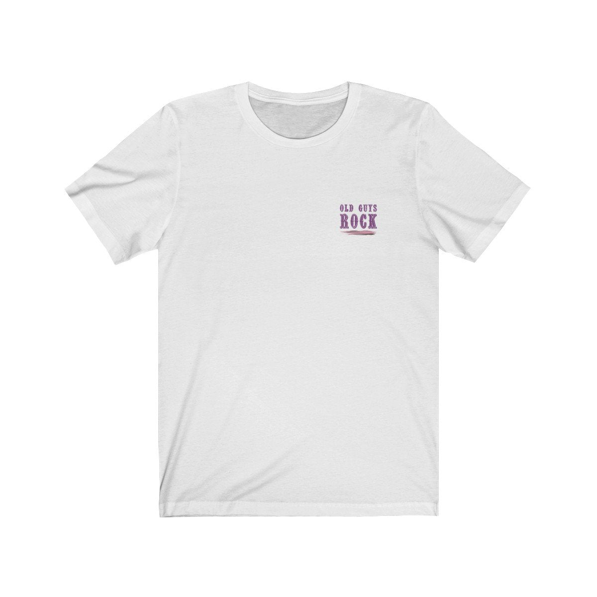 Copy of "Old Guys Rock" Jersey Short Sleeve Tee