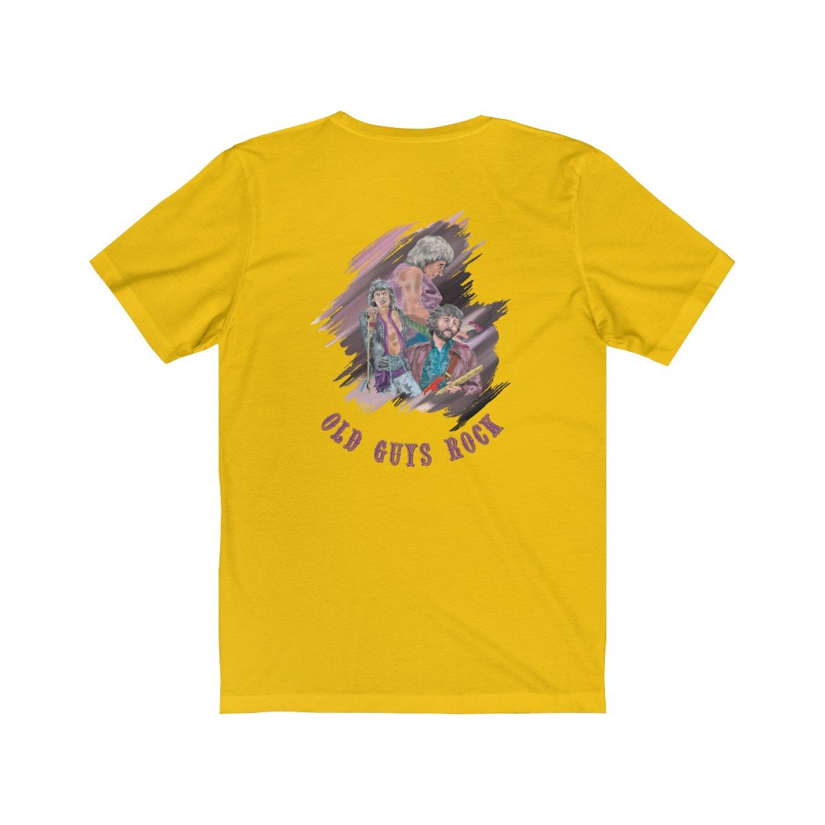 Copy of "Old Guys Rock" Jersey Short Sleeve Tee