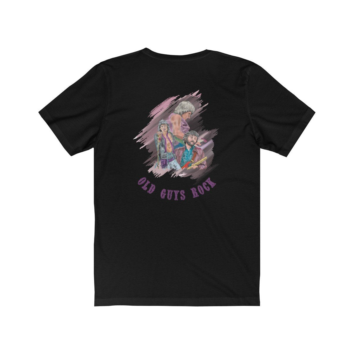 Copy of "Old Guys Rock" Jersey Short Sleeve Tee