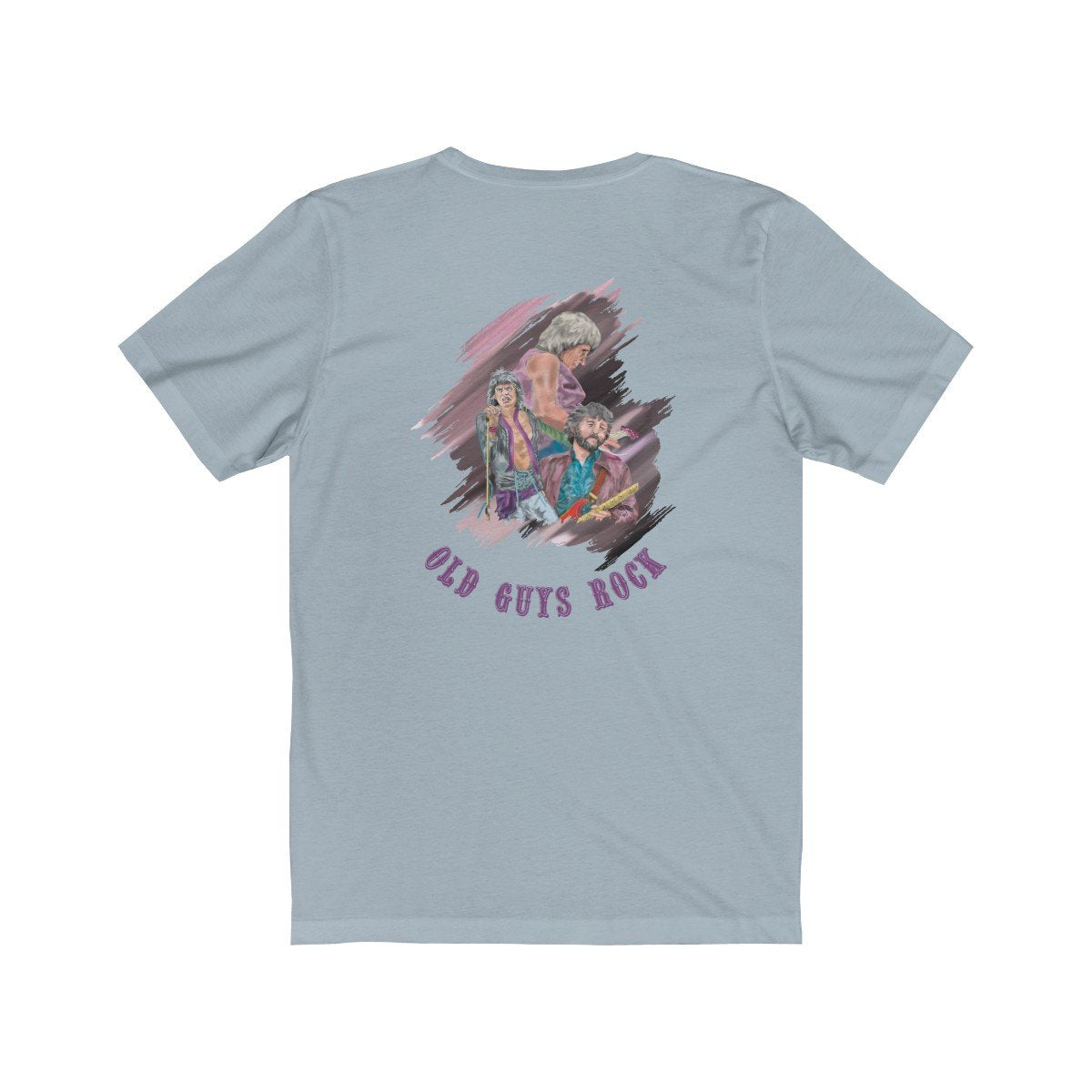 Copy of "Old Guys Rock" Jersey Short Sleeve Tee