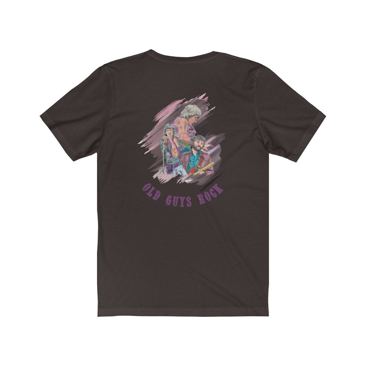 Copy of "Old Guys Rock" Jersey Short Sleeve Tee