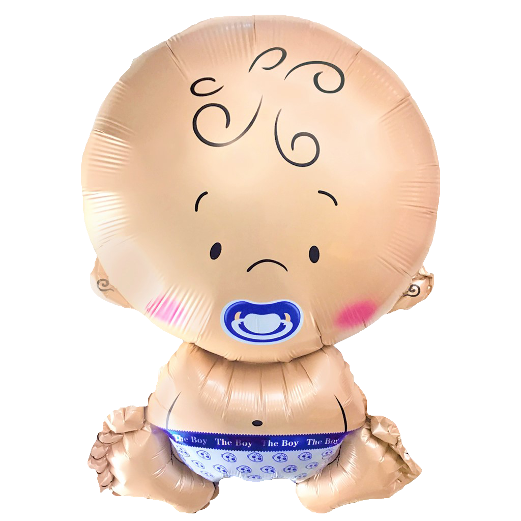 Balon foliowy bobas chłopiec 74cm x 49cm