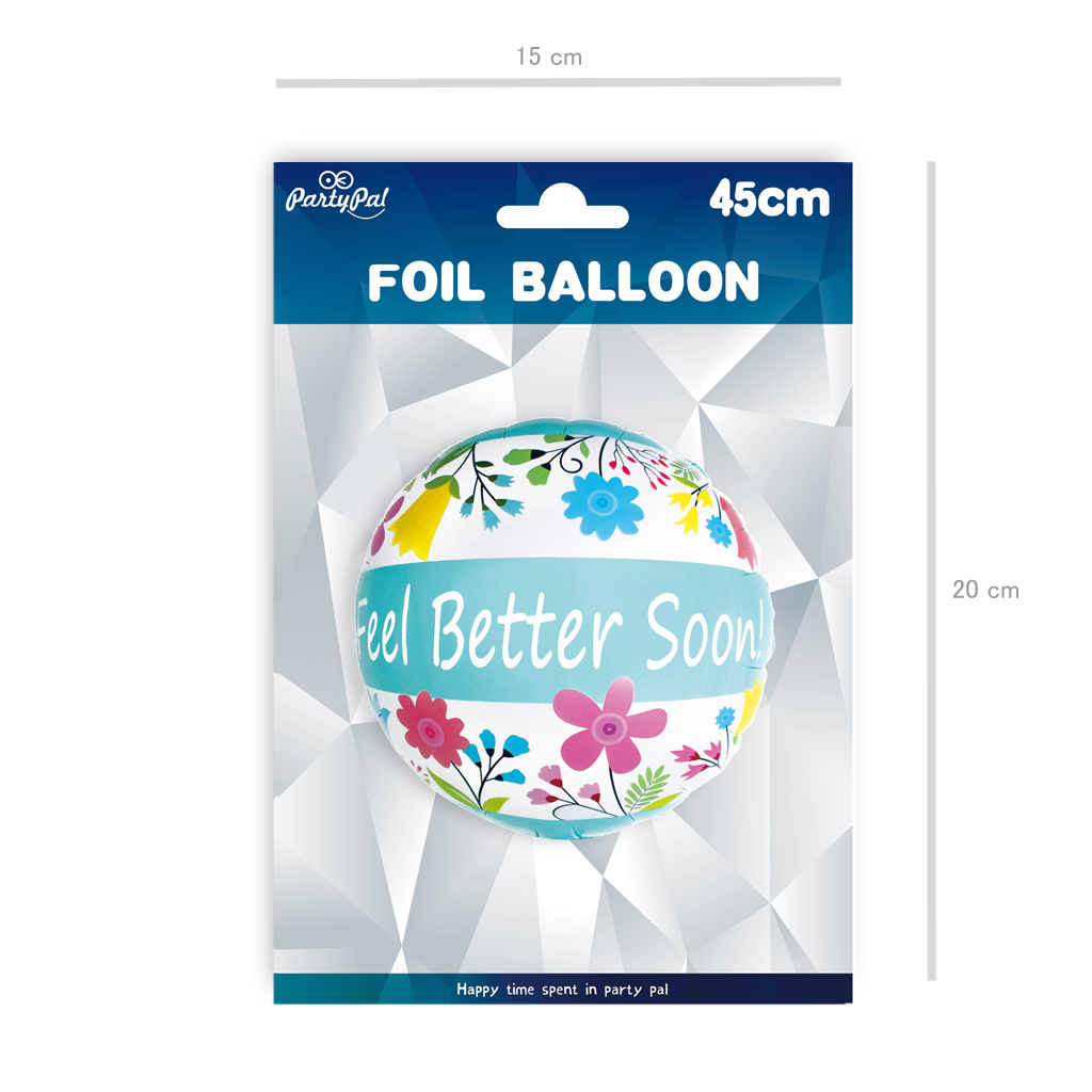 Balon foliowy Feel Better Soon 18cali