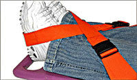 Spine Board Foot Strap System