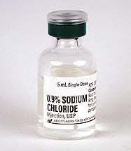 Sodium Chloride 0.9% (Normal Saline)  Single Dose Vial