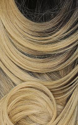 Bobbi Boss Human Hair Blend 13X6 Frontal Lace Wig MOGLWJE26 JERRY CURL 26