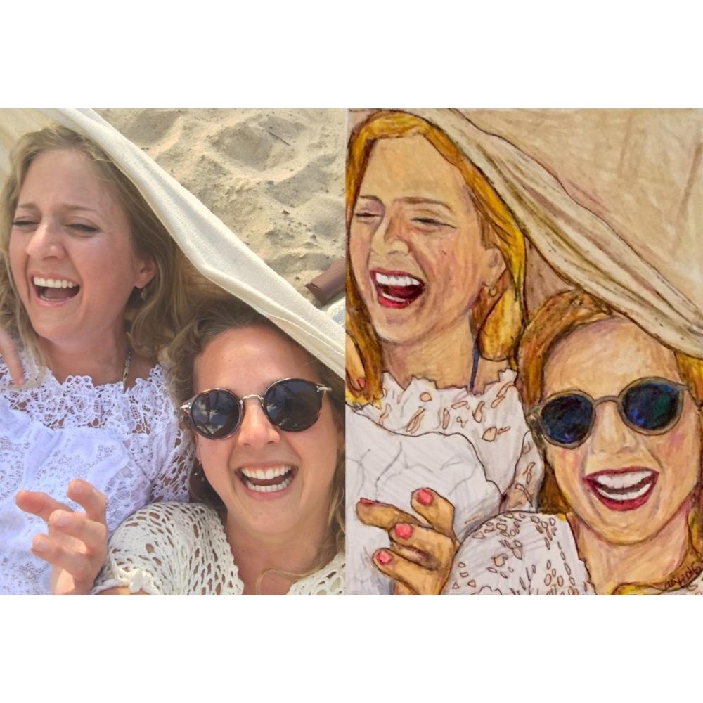 Custom Drawn Portrait - Custom Art