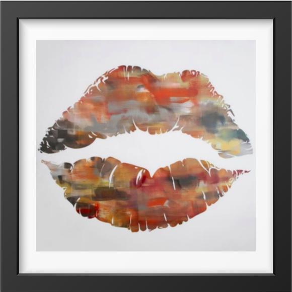 #Kiss - 14x14 / Black Frame / Buy - Limited Edition Print