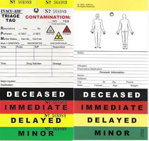 Triage Tags