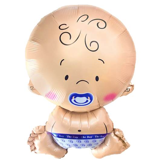 Balon foliowy bobas chłopiec 74cm x 49cm