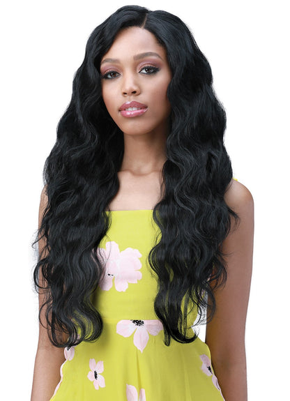 Bobbi Boss Human Hair Blend 13X6 Frontal Lace Wig MOGLWBO26 BODY WAVE 26
