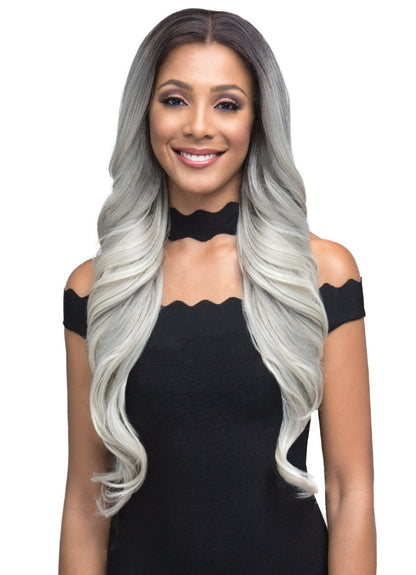 Bobbi Boss Deep Lace Part Swiss Lace Front Wig MLF390 AMBER