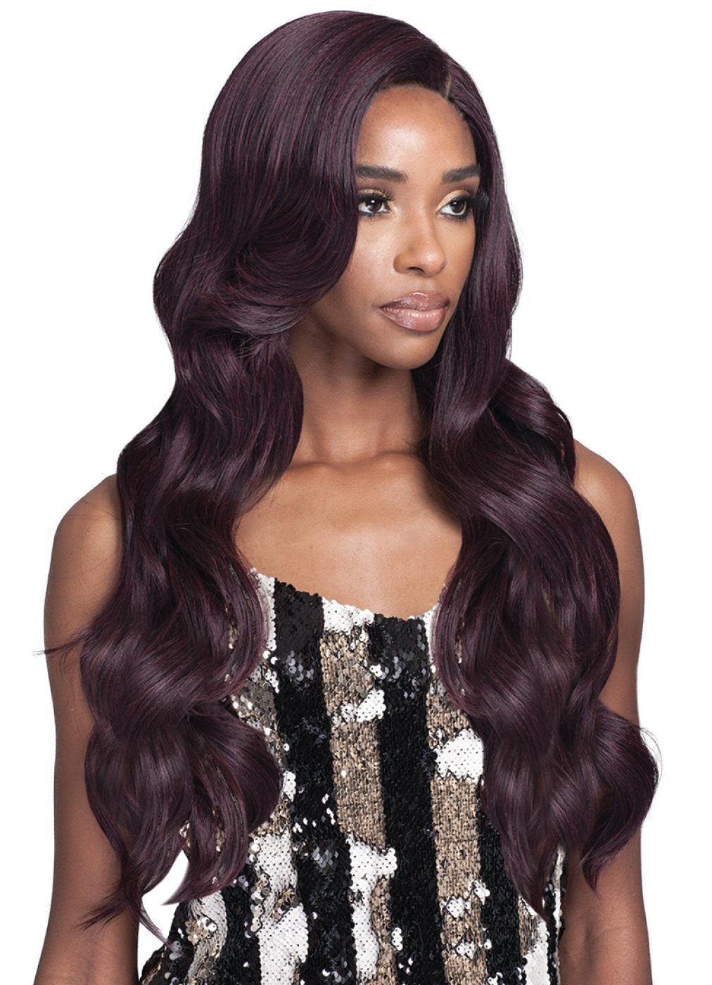 Bobbi Boss 13x4 Hand Tied Swiss Lace Front Wig MLF330 TARAJI