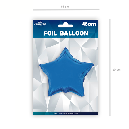 Balon foliowy gwiazda chabrowa 18cali