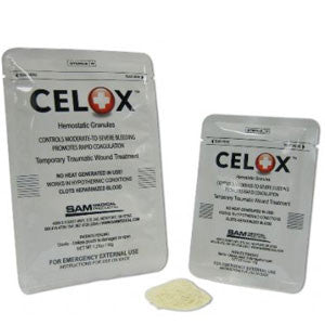Celox Hemostatic Blood Clot Granules - 15 grams
