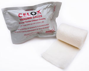 Celox Blood Clot Trauma Gauze