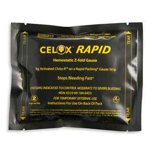 Celox Haemostatic Blood Clot Z-Folded Gauze