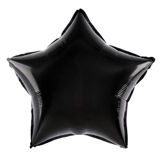 Balon foliowy gwiazda czarna 18cali