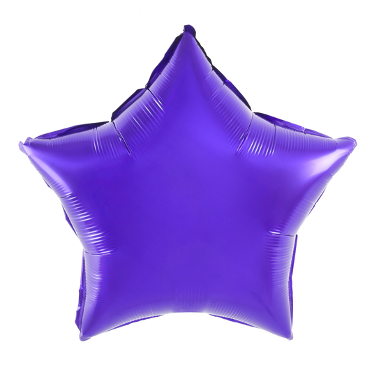 Balon foliowy gwiazda fioletowa 18cali