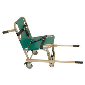 Junkin Stair Chair with Extended Handles  Four Wheels