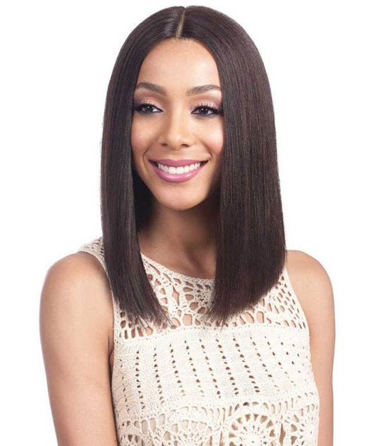 Bobbi Boss Human Hair 5" Deep Part Lace Front Wig MHLF900 BINARA