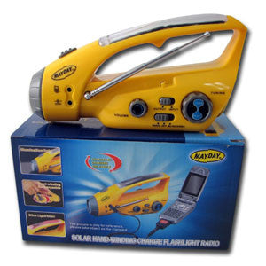 FM Solar Dynamo Radio With Flashlight