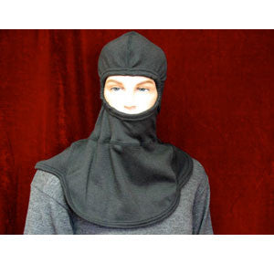 Black Military Spec. Fire Hood PBI Gold