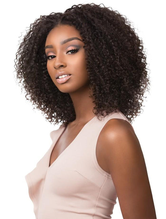 Bare & Natural 100% Brazilian Virgin Remy 4x4 Swiss Lace Front Wig BOHEMIAN