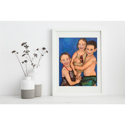 Custom Drawn Portrait - Custom Art