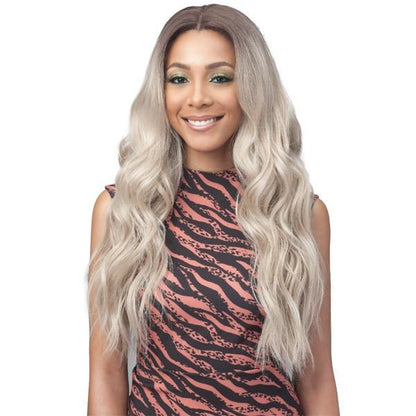 Bobbi Boss Deep Lace Part Swiss Lace Front Wig MLF390 AMBER
